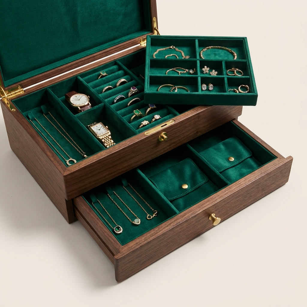 Jewelry organizer box