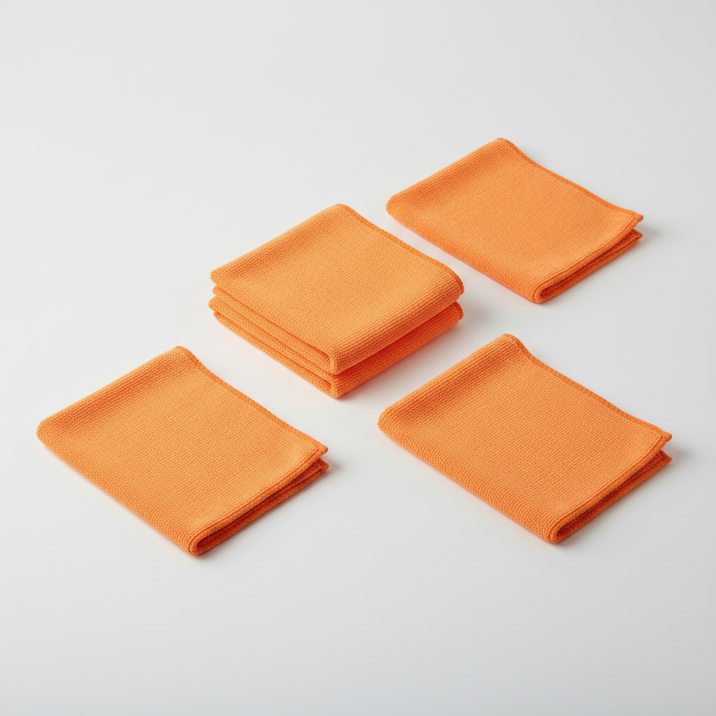 Microfiber cleaning cloth set