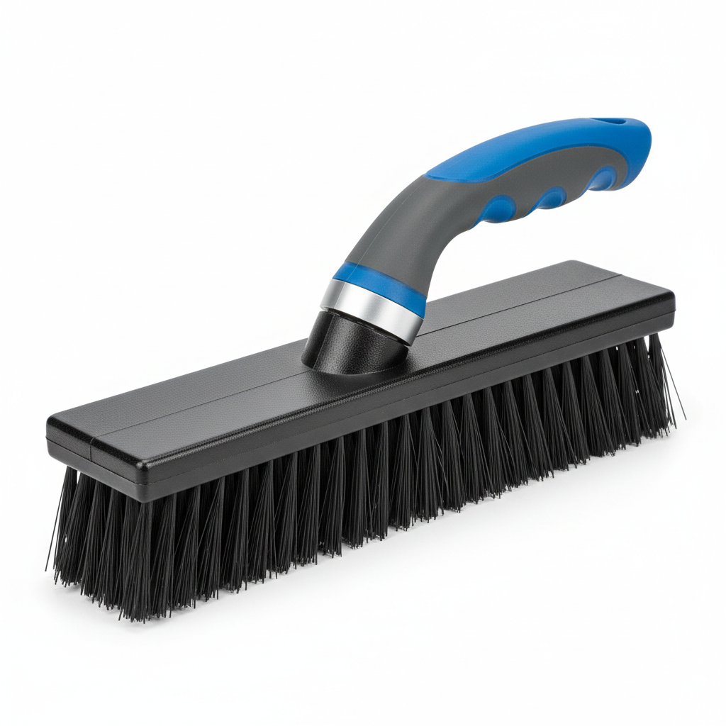 Carpet cleaning brush