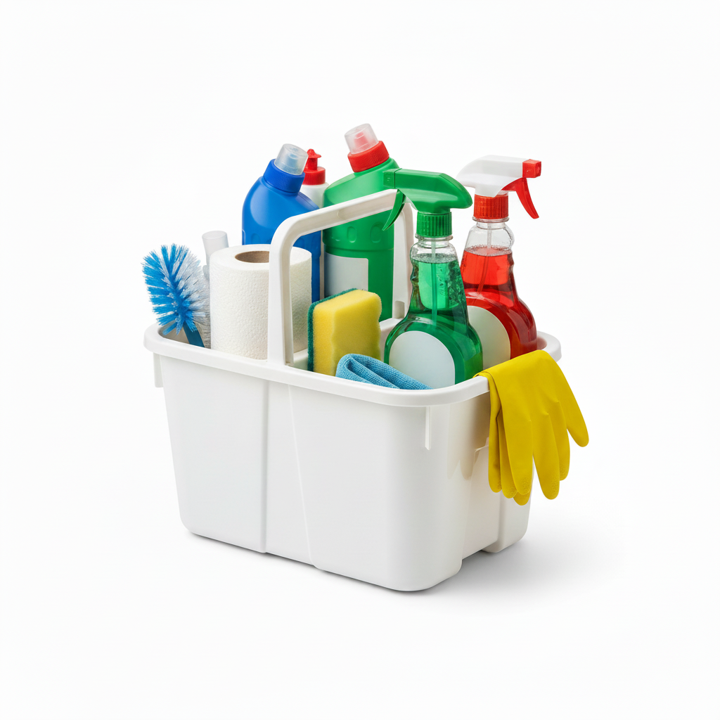 Cleaning caddy organizer