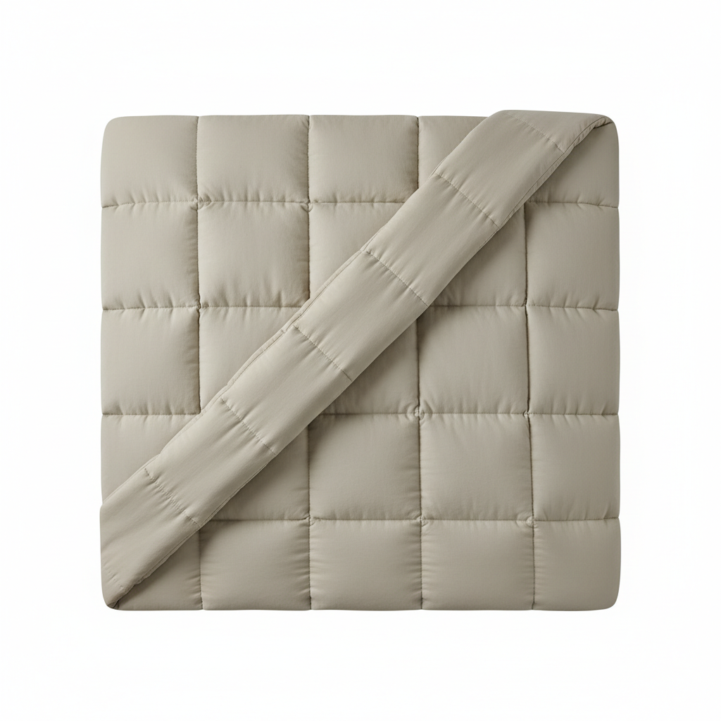 Quilted comforter