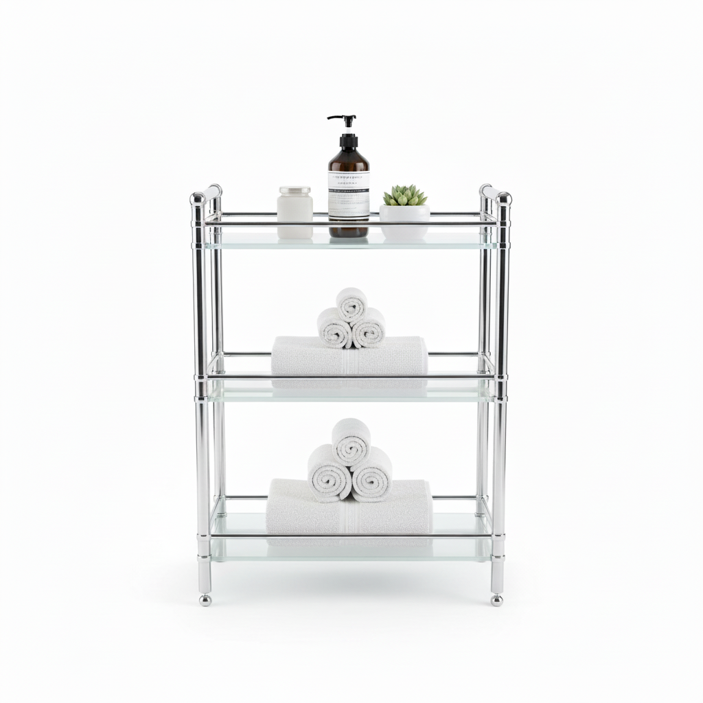 Bathroom rack